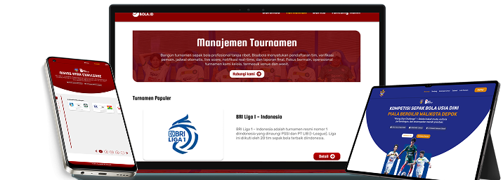 Tournament Management Mockup